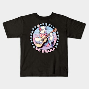 Rock and roll Llama Kids T-Shirt